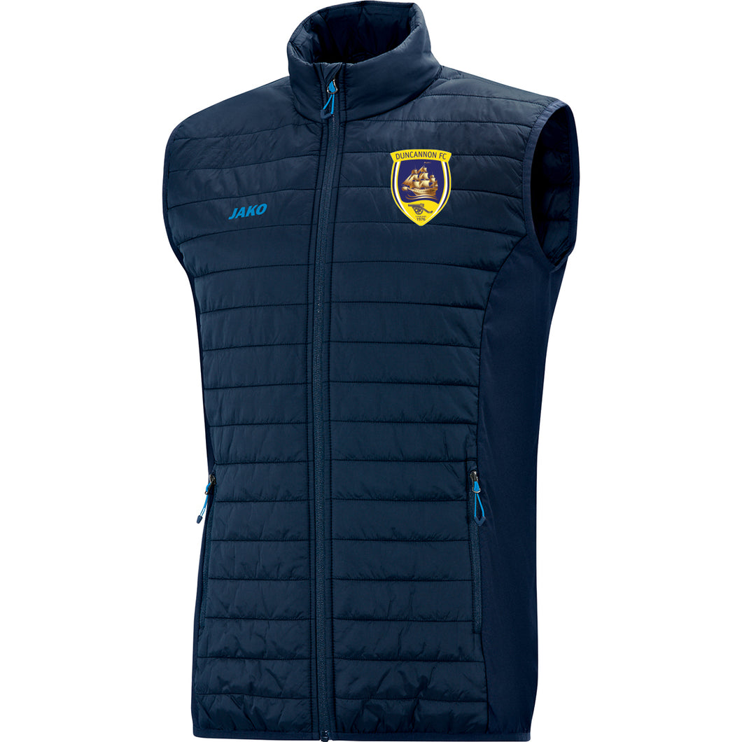 Adult JAKO Duncannon FC Quilted vest Premium DC7005