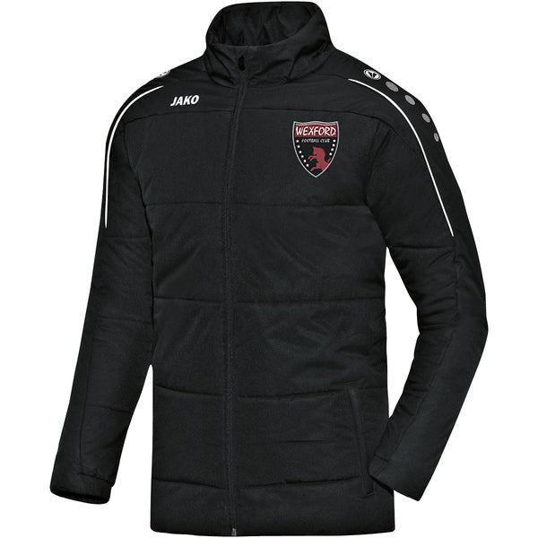 Adult JAKO Wexford FC Coach Jacket WE7150