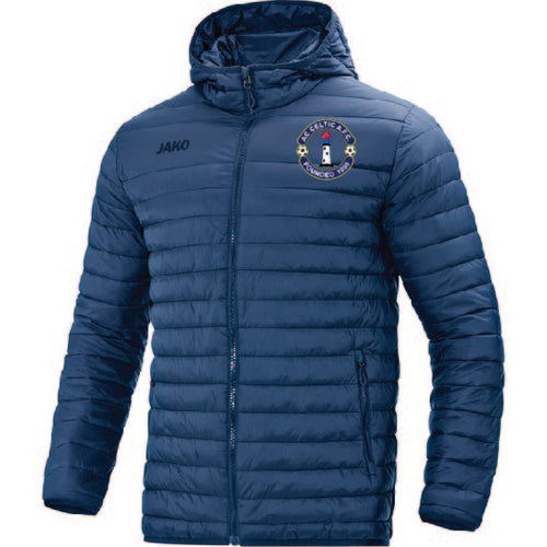Kids JAKO AC Celtic A.F.C Quilted Jacket ACCK7204