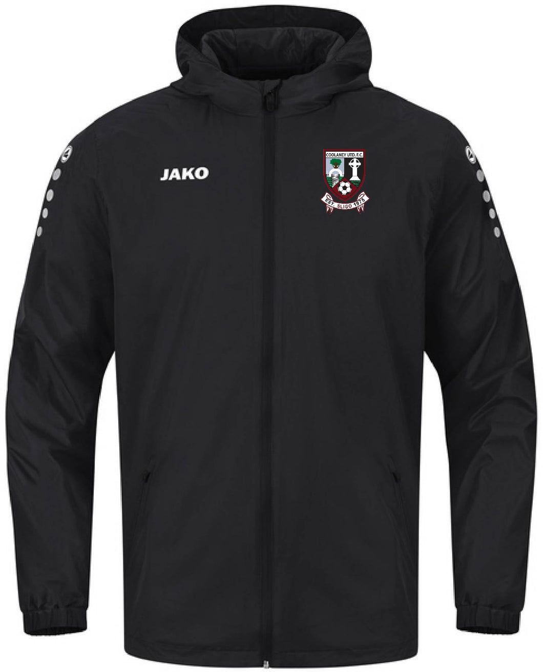 Kids JAKO Coolaney UTD FC Rain Jacket 7402CL-K