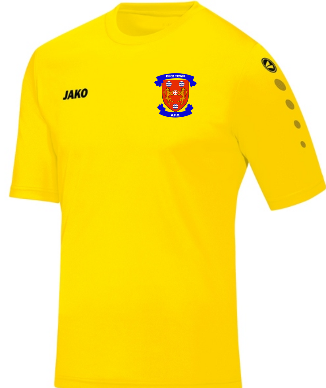 Kids JAKO Birr Town AFC Yellow Training Jersey BT4233YK