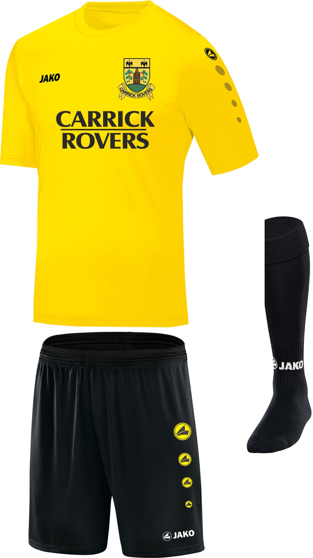 Kids JAKO Carrick Rovers Player Pack 1111CR-K