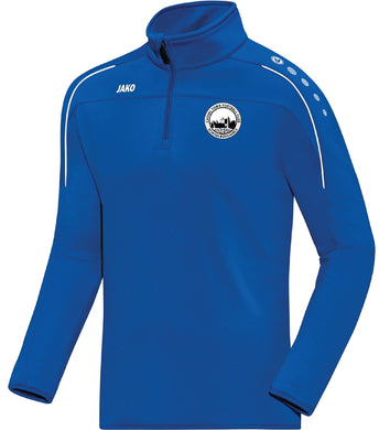 CRESTED SALES ITEMS - Kids JAKO Cashel Town FC Schoolboys Girls Zip top CTSBG8650K