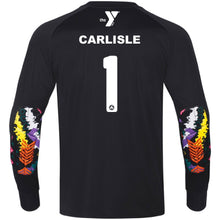 Load image into Gallery viewer, Adult JAKO Cays Long Sleeve GK Jersey Black CAYSB8911