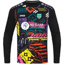 Load image into Gallery viewer, Adult JAKO Cays Long Sleeve GK Jersey Black CAYSB8911