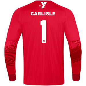 Adult JAKO Cays Long Sleeve GK Jersey Red CAYSR8911