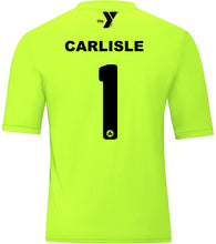 Load image into Gallery viewer, Adult JAKO Cays Short Sleeve GK Jersey Neon CAYS4233