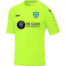 Load image into Gallery viewer, Adult JAKO Cays Short Sleeve GK Jersey Neon CAYS4233