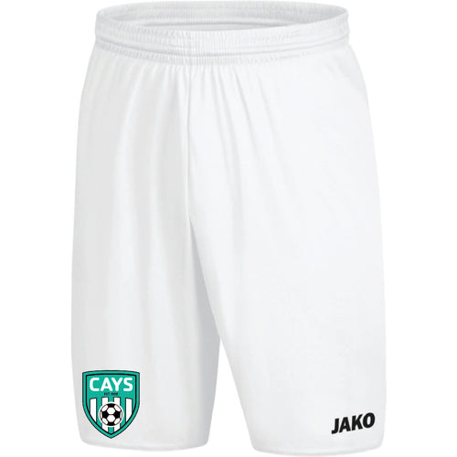 Womens Fit JAKO CAYS White Shorts CAYSWW4400