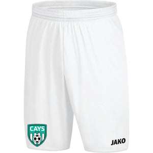 Womens Fit JAKO CAYS White Shorts 4400WCAYS-W