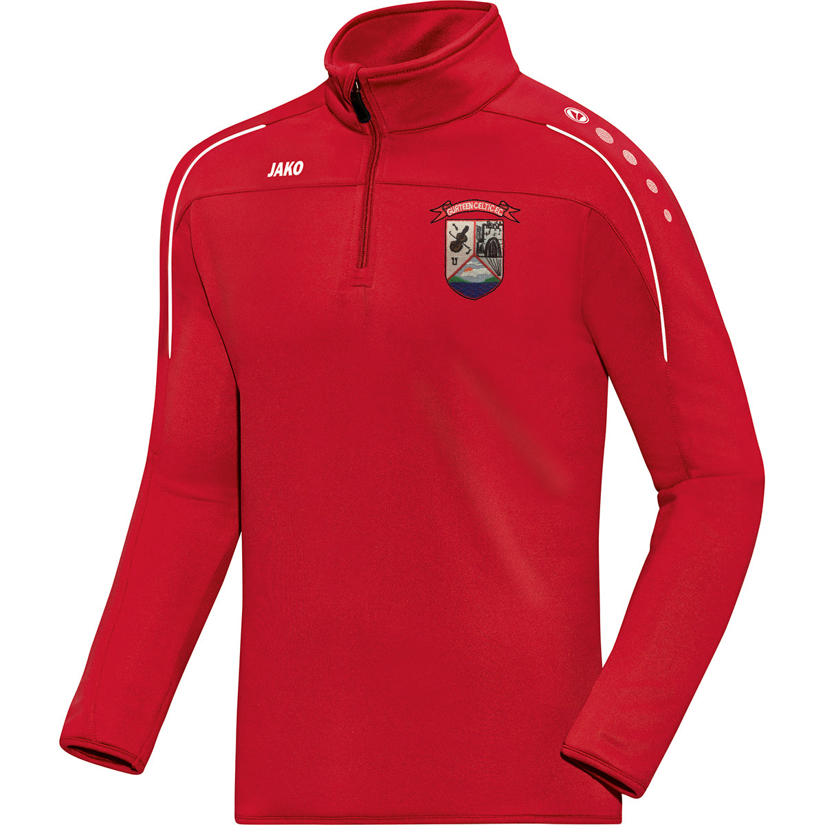 ADULT JAKO GURTEEN CELTIC ZIP TOP GC8650