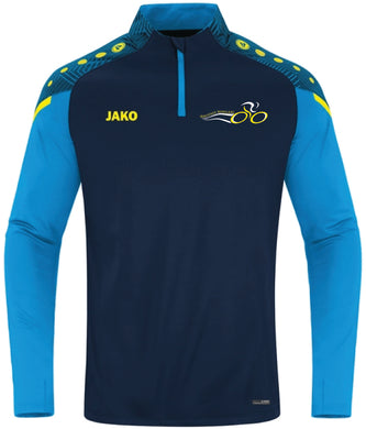 ADULT JAKO INNISFREE WHEELERS PERFORMANCE HALF ZIP IW8622