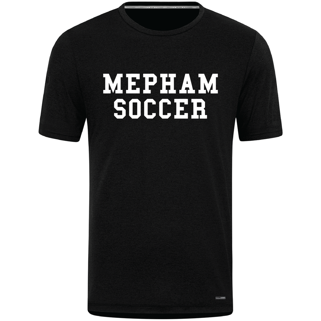 Adult JAKO MEPHAM SOCCER T-Shirt Pro Casual Black MS6145-800