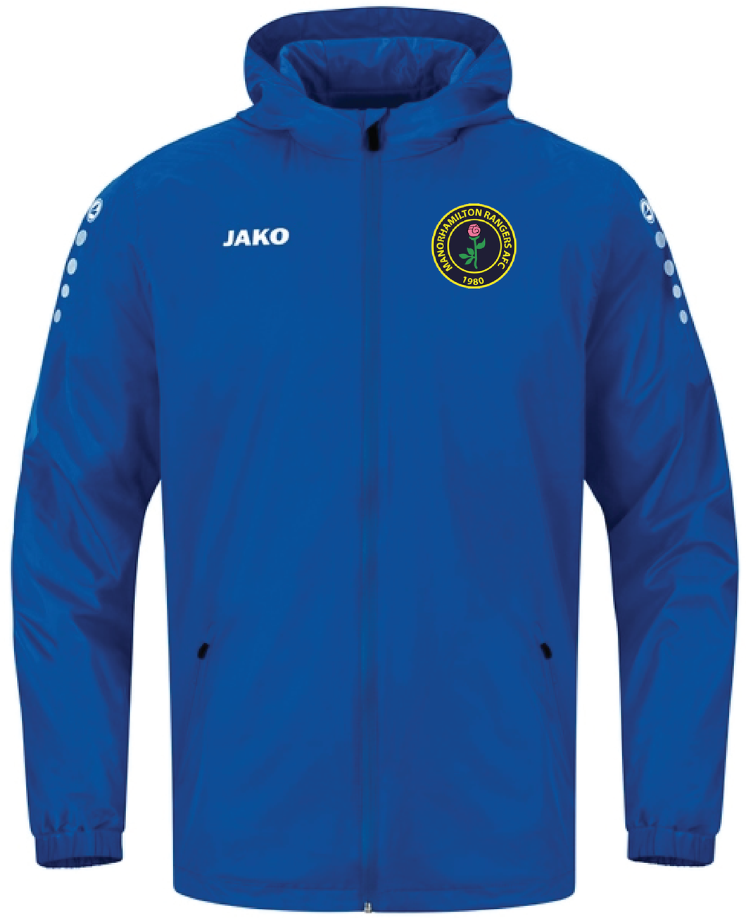 Kids JAKO Manorhamilton Rangers AFC Rain Jacket MR7402K
