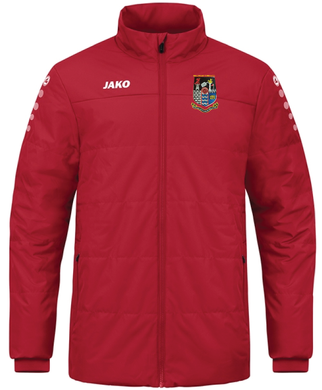 Kids JAKO Mullingar Town AFC Coach Jacket MUL7104K