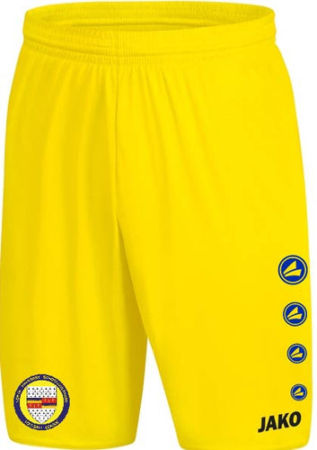 Adult JAKO NTSFL GK Shorts Yellow NTSFL4400Y