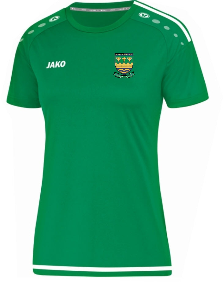 Womens JAKO St Michaels AFC Tipperary Tshirt STM4219D