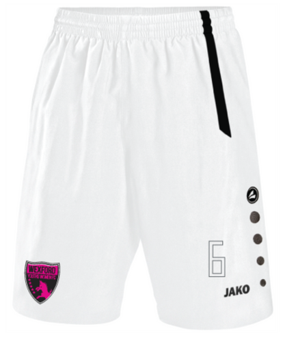 Adult JAKO Wexford Youths Women FC Away Shorts WYW4462A