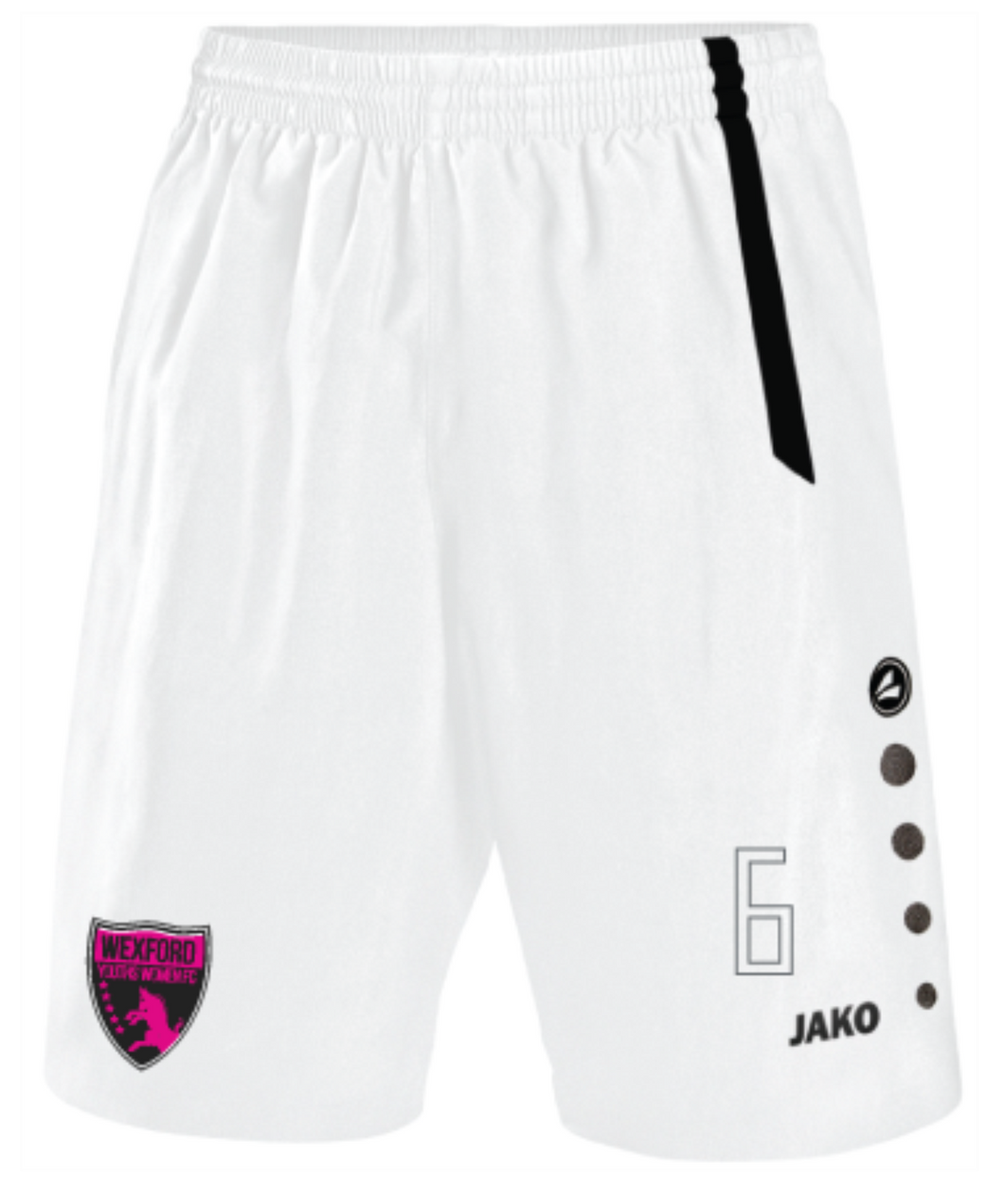 Adult JAKO Wexford Youths Women FC Away Shorts WYW4462A