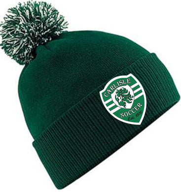 CARLISLE SOCCER BOBBLE HAT CSBC450 GREEN