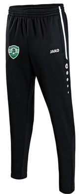 ADULT JAKO CARLISLE SOCCER CASUAL PANTS CS8495 BLACK