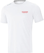 Load image into Gallery viewer, ADULT JAKO CRUSADERS AC TSHIRT WITH TEXT CAC6175T WHITE WITH TEXT