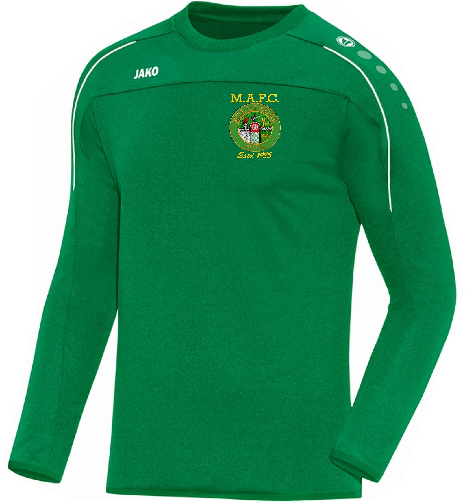 ADULT MULLINGAR ATHLETIC SWEATSHIRT MA8850 GREEN