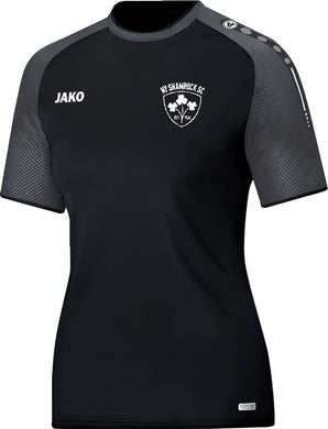 WOMENS NY SHAMROCK SC JAKO COACH TSHIRT CHAMP NYS6117W BLACK