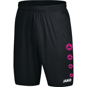 Adult JAKO Coolaney UTD FC Shorts with Pink Dots 4400CL