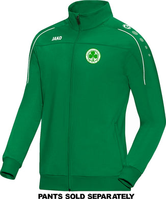 ADULT JAKO SEATTLE CELTIC POLYESTER JACKET SC9350 GREEN