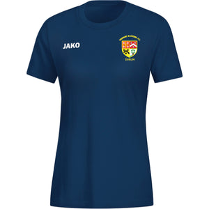 Adult Womens JAKO Terenure Rangers T-Shirt Base Navy TRNW6165